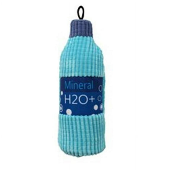 Scoochie Pet Products 134 Dump Bin of Eco Friendly Squeaker Water Bottle Toys, 50 Piece