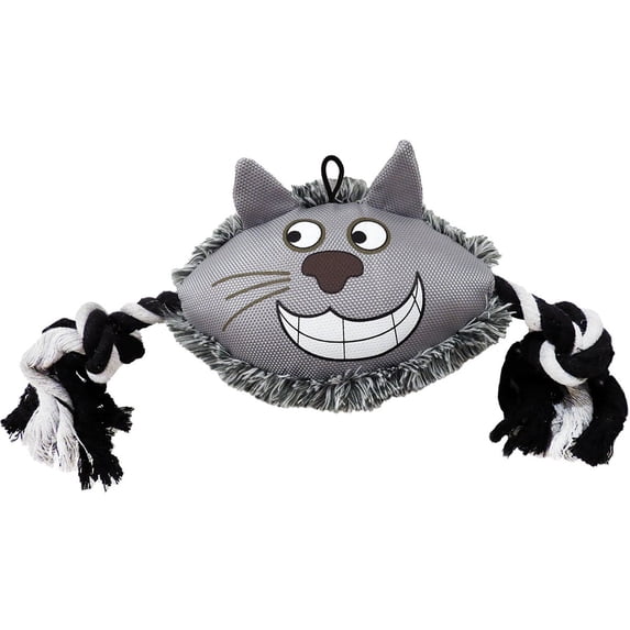 Scoochie Pet Products Cathy Cat Dog Plush Toy, 6.5-Inch