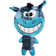 Scoochie Pet Products Happy Day Face Dog Plush Toy, 10.5-Inch