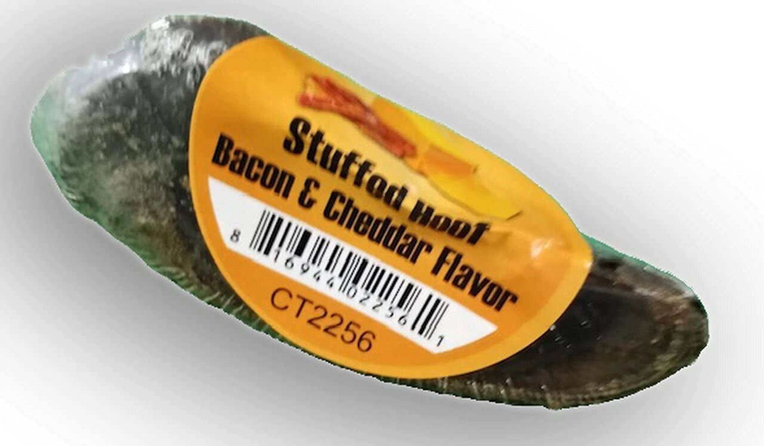 Scoochie Pet SCP Bacon and Cheddar Stuffed Cow Hoof - Walmart.com