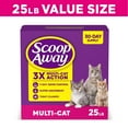 thumbnail image 1 of Scoop Away Multi-Cat Clumping Litter With Meadow Fresh Scent, 25 lb. Box, 1 of 19