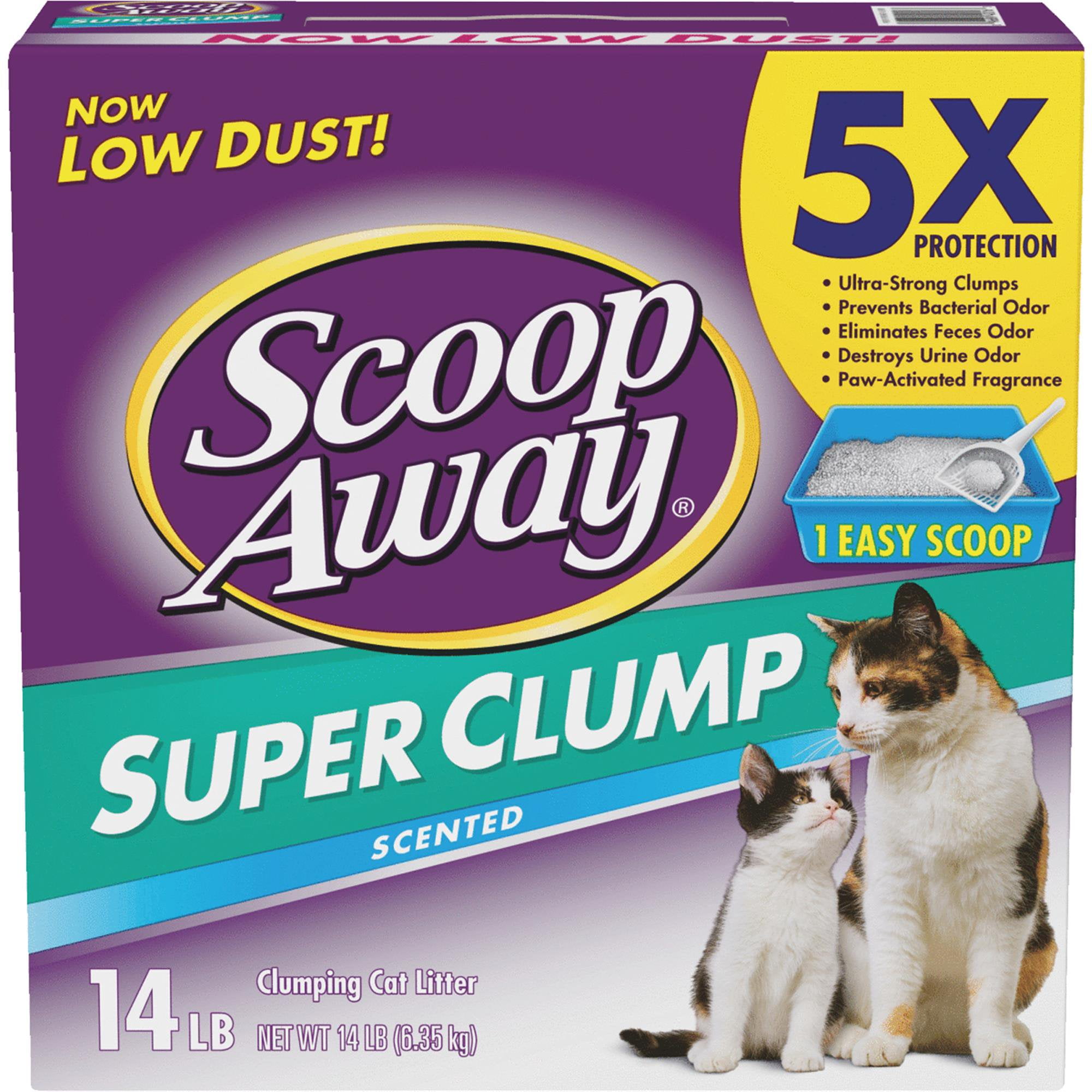 Scoop Away Super Clump Scented Cat Litter Scoop Away Super Clump Scented Cat Litter