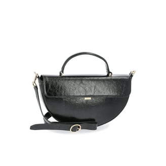 Scoop Women's Faux Fur Top Handle Mini Bag, Crystal