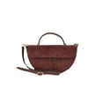 thumbnail image 1 of Scoop Women's Faux Suede Half Moon Satchel Bag, Velvet Rose, 1 of 3