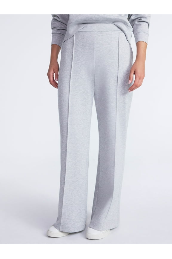 Women’s and Women’s Plus New Scubaknit Seamed Sweatpants, Regular and Short Lengths, Sizes XS-4X