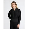 Scoop Women's and Women's Plus New Scubaknit V Nec