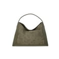 thumbnail image 1 of Scoop Women's Faux Suede Hobo Tote Bag, Olive, 1 of 4