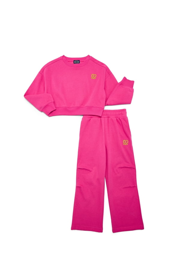 Limited Edition Unisex Kids New York Graphic Sweatshirt and Sweatpants Set, 2-Piece, Sizes 6-12