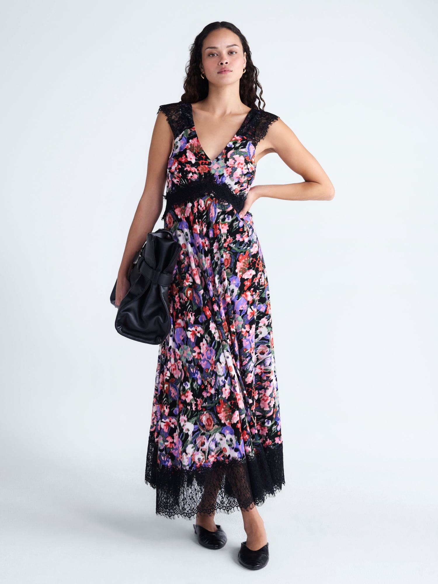 Scoop Women’s Lace Maxi Dress, Sizes 0-18