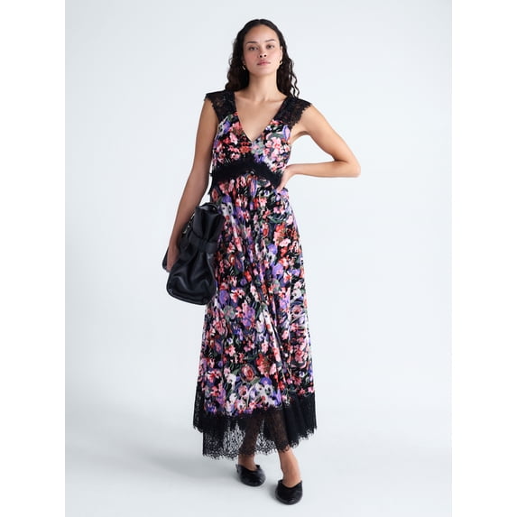 Scoop Women’s Lace Maxi Dress, Sizes 0-18