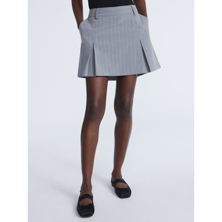 スカート herlipto Pleated Mini Skort gray M スカート herlipto Pleated Mini Skort gray M herlipto Pleated