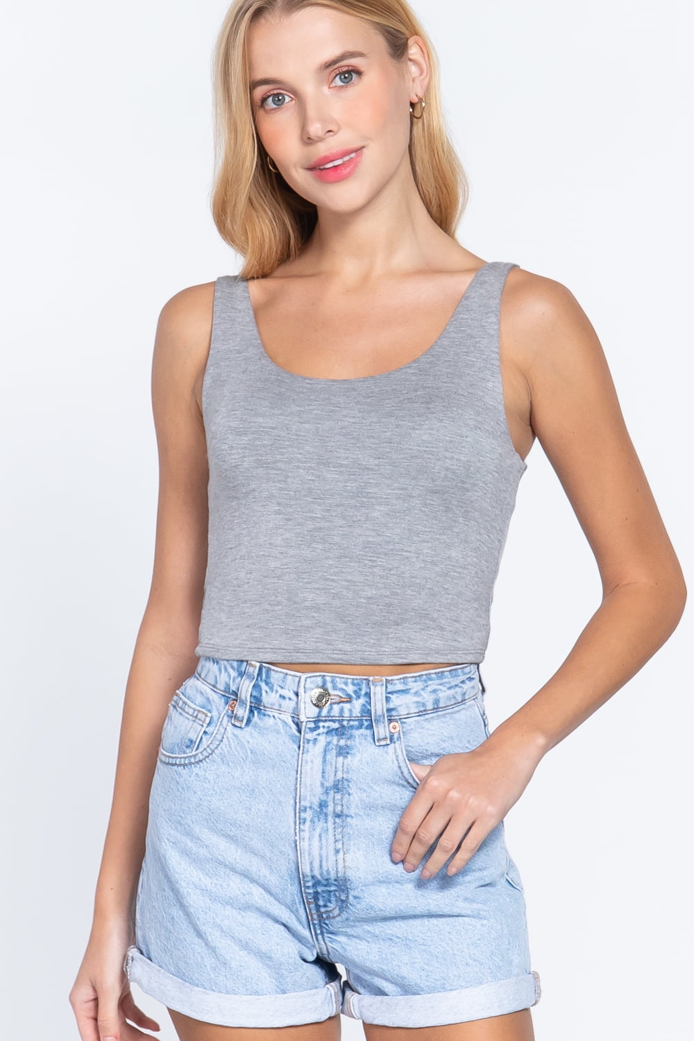 Scoop Neck Tank Top