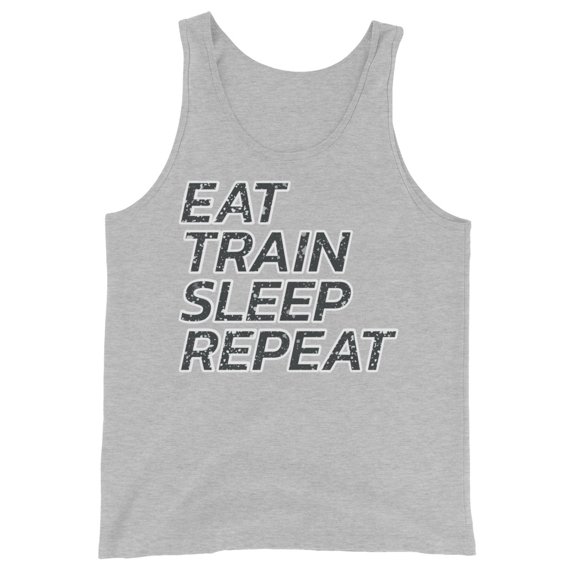 Scoop Neck Tank Top ETSR (Athletic Heather, XL)