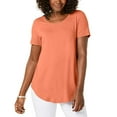 thumbnail image 1 of Scoop-Neck Top Coral Shell XXL, 1 of 1