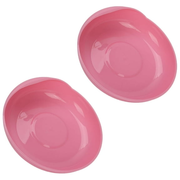 Scoop Plates for Disabled Adults - Scoop Dish for Adults with Limited Mobility - Scoop Plate Adaptive Equipment for Independence - Non Slip Plate for Disabled Adults - 2 Pack