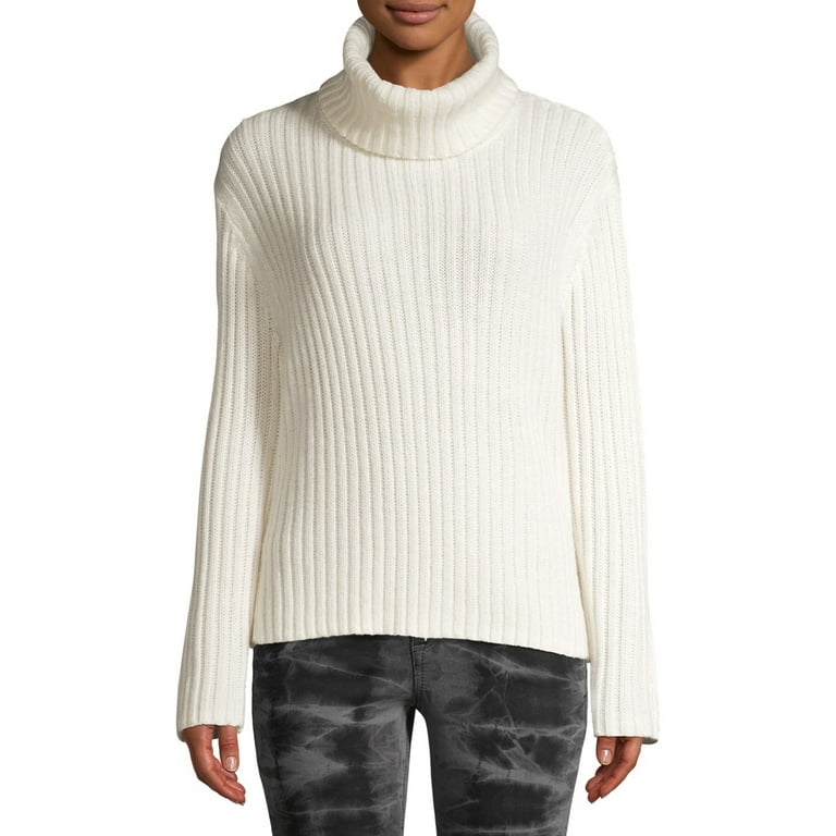 Turtleneck sweaters at clearance walmart
