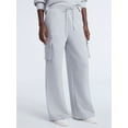 thumbnail image 1 of Scoop Women's and Women's Plus New Scubaknit Cargo Pants, Sizes XS-4X, 1 of 5