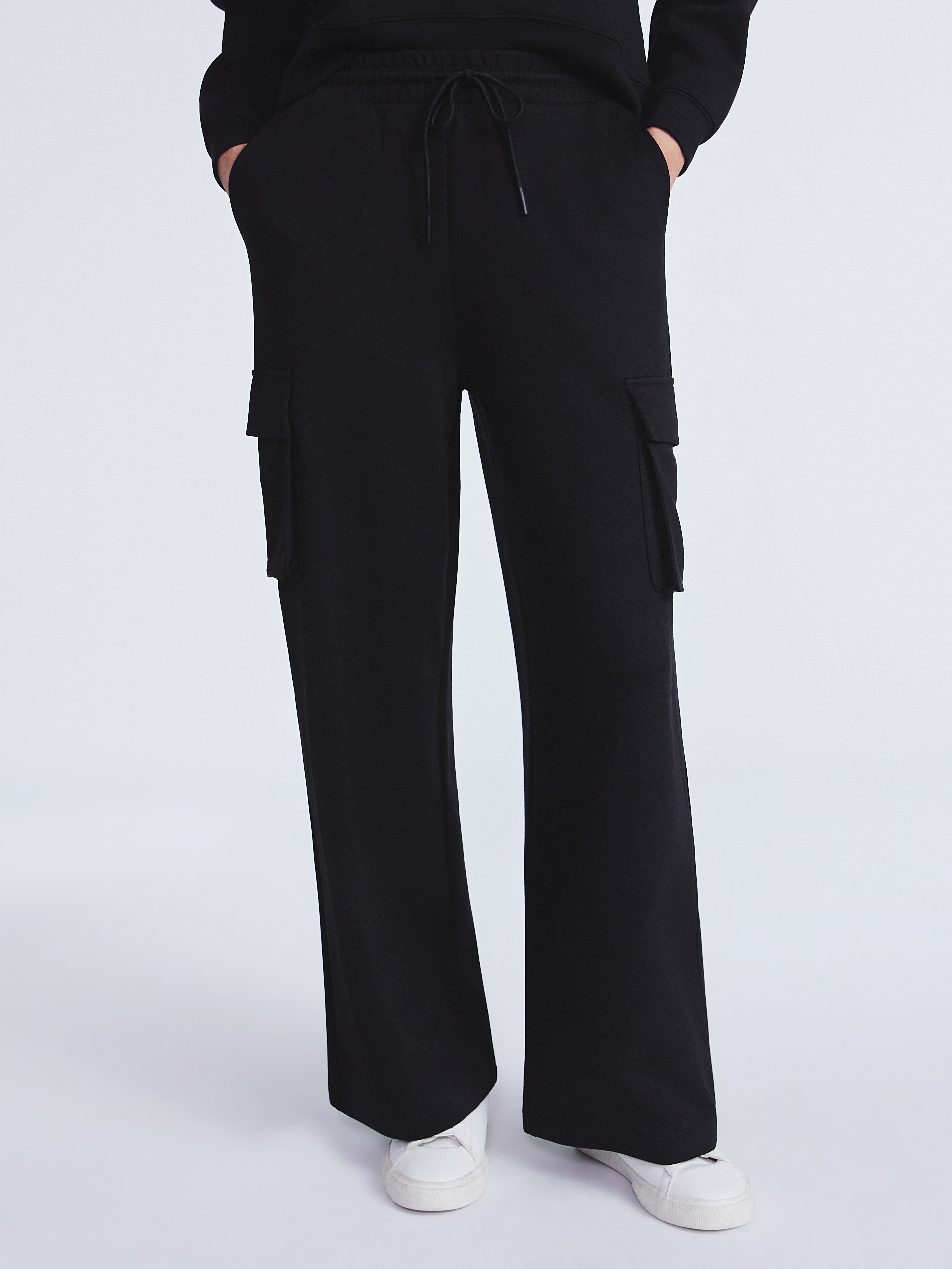Scoop Women's and Women's Plus New Scubaknit Cargo Pants, Sizes XS-4X