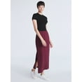 thumbnail image 1 of Scoop Women's and Women's Plus New Scubaknit Column Maxi Skirt, Sizes XS-4X, 1 of 5