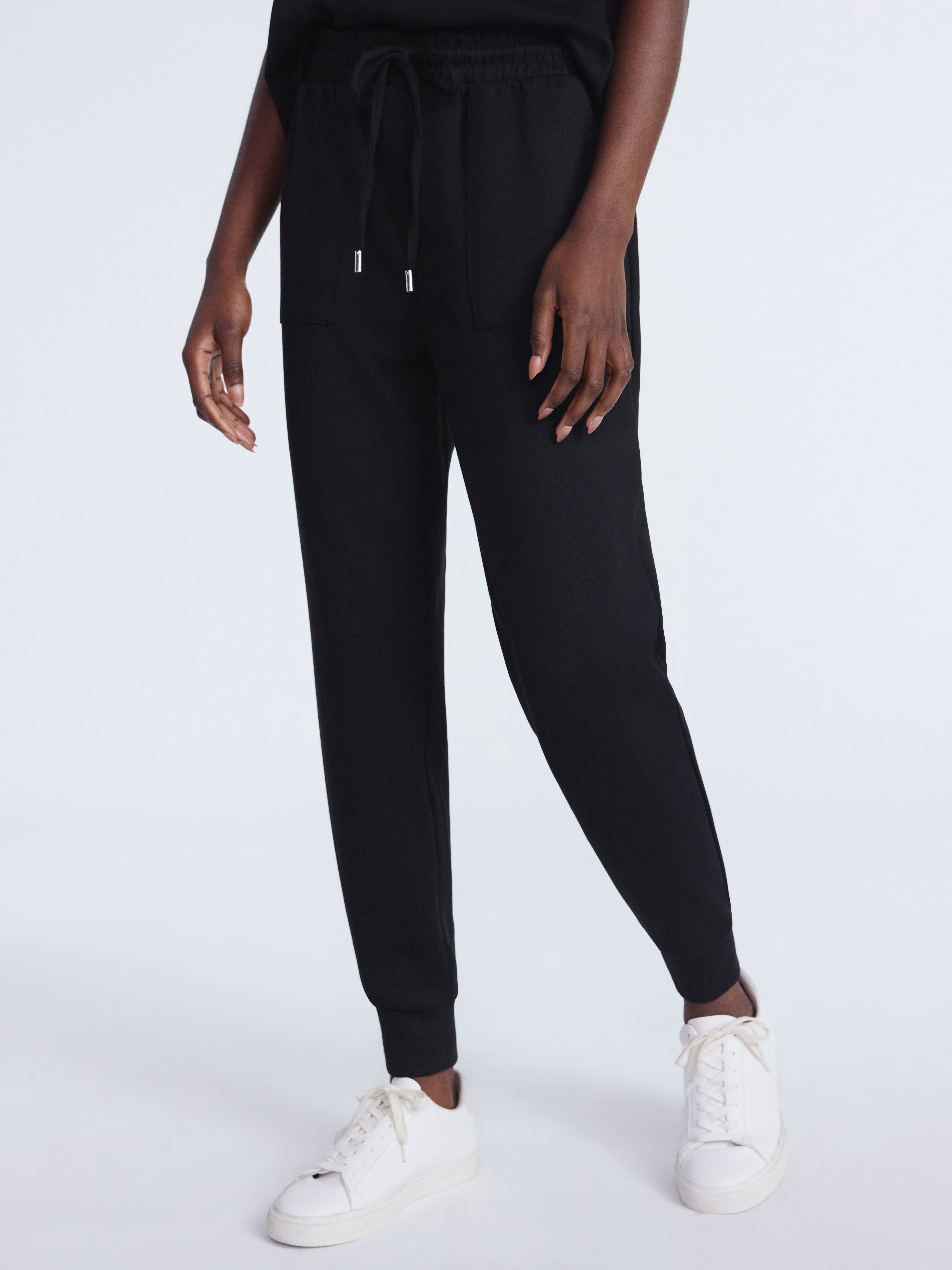 Scoop Women's and Women's Plus New Scubaknit Jogger Pants, Sizes XS-4X