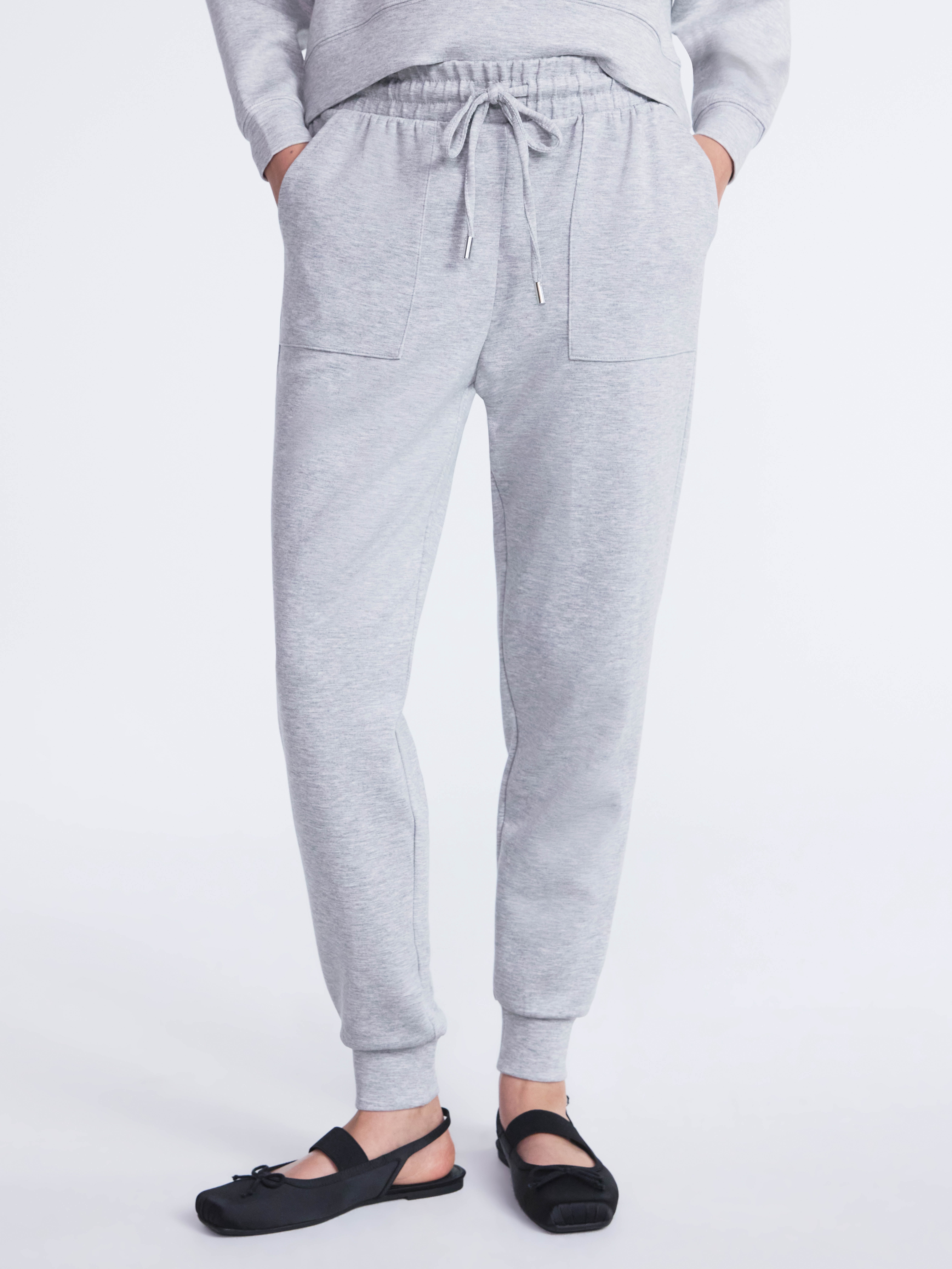 Scoop Women's and Women's Plus New Scubaknit Jogger Pants, Sizes XS-4X