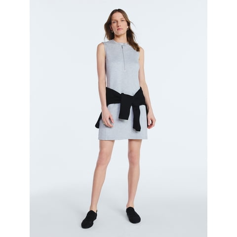 Women's New Scubaknit Moto Dress, Sizes XS-4X