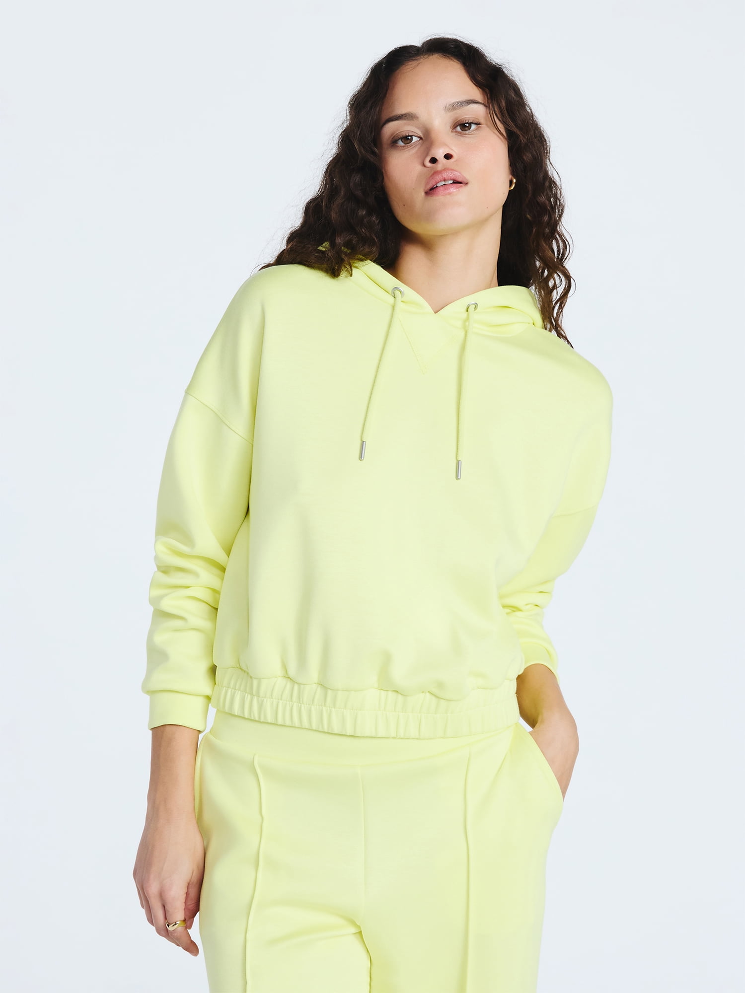 Scoop Women's New Scubaknit Pullover Hoodie, Sizes XS-4X
