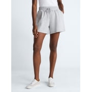 Scoop Women's and Women's Plus Scubaknit Seamed Shorts, 4.5'' Inseam, Sizes XS-4X