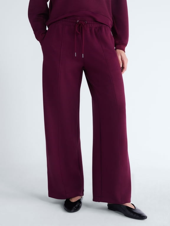 Women’s and Women’s Plus New Scubaknit Seamed Sweatpants, Regular and Short Lengths, Sizes XS-4X