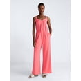 thumbnail image 1 of Scoop Women's and Women's Plus Scubaknit Tank Jumpsuit, Sizes XS-4X, 1 of 4