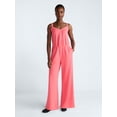 thumbnail image 1 of Scoop Women's and Women's Plus Scubaknit Tank Jumpsuit, Sizes XS-4X, 1 of 4