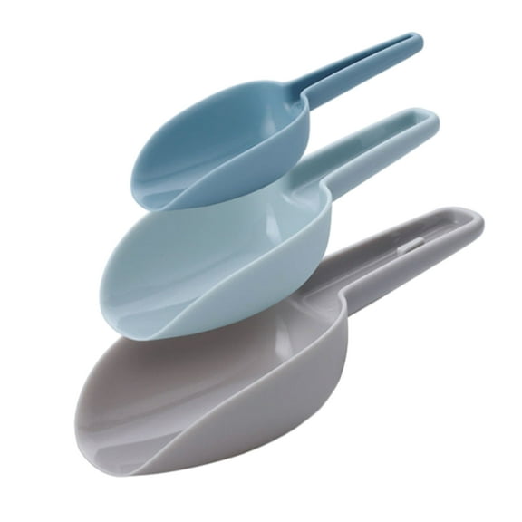 Scoop Set For Kitchen And Beyond, Temperature Safe High Quality Plastic Tools,   Thick Rim For  , Seamless Design Chemical-Resistant U-shaped Deep Bowls
