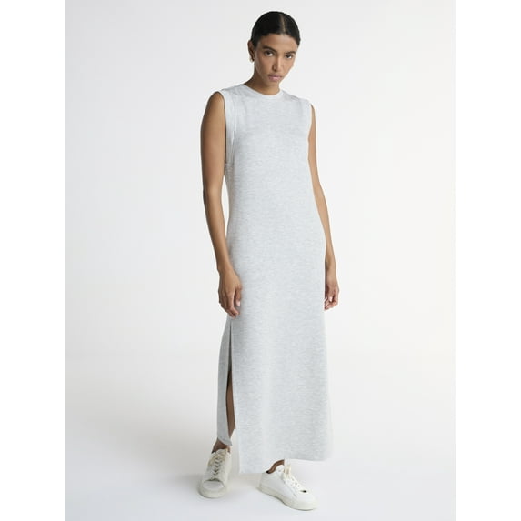 Scoop Women's and Women’s Plus Scubaknit Sleeveless Maxi Dress, Sizes XS-4X