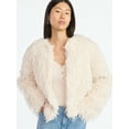 thumbnail image 1 of Scoop Women's and Women's Plus Whispy Faux Fur Jacket, Sizes XS-4X, 1 of 7