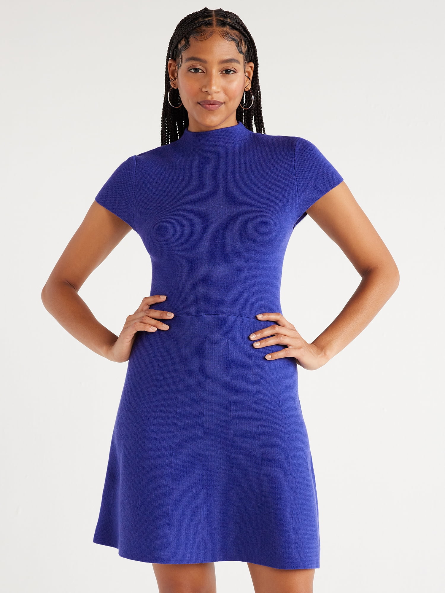 SS EMB MINI DRESS