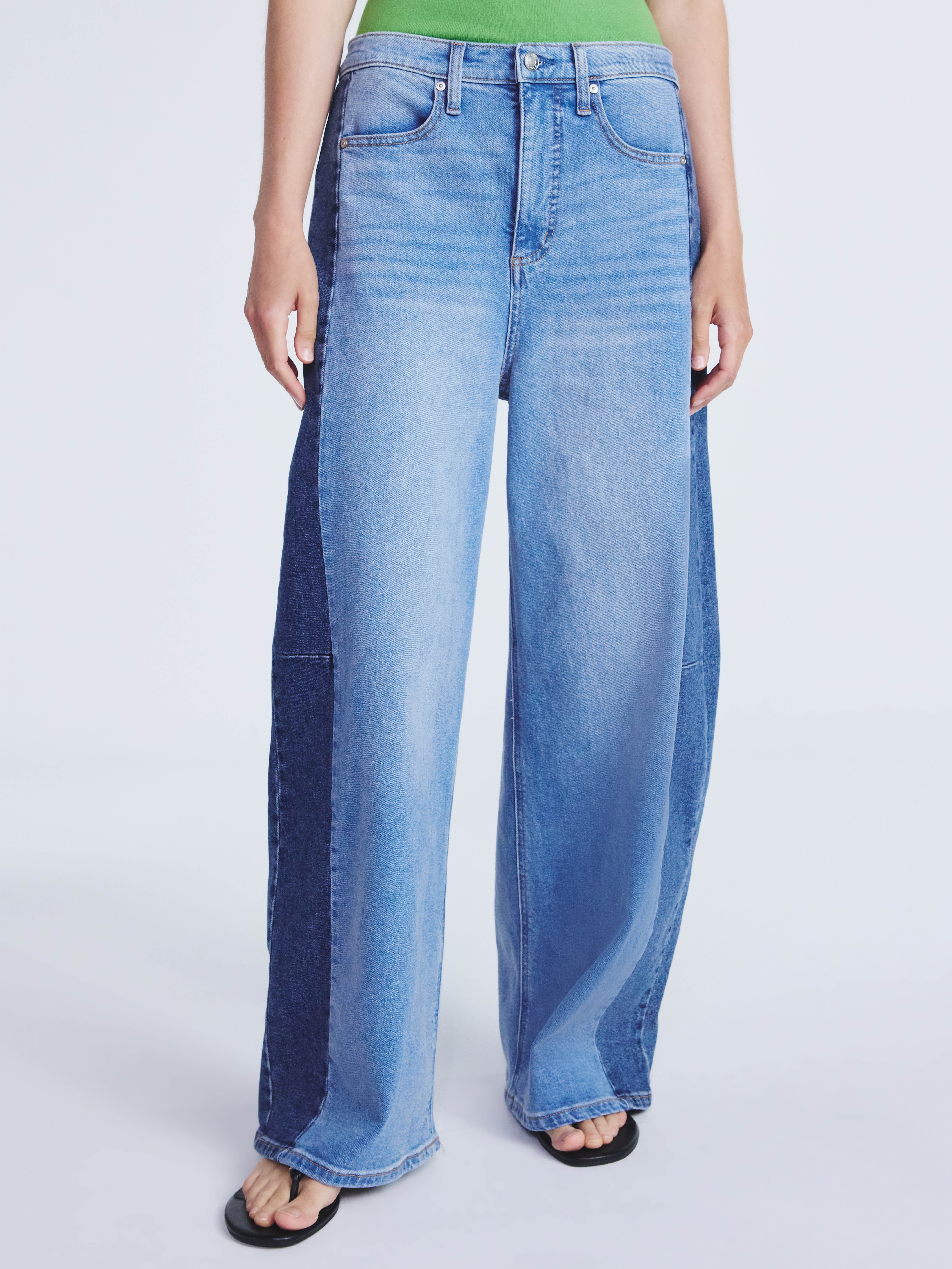 パンツ B.S STOCK BARREL BAGGY JEAN Barrel baggy jeans - Pants - BSK Teen | Bershka