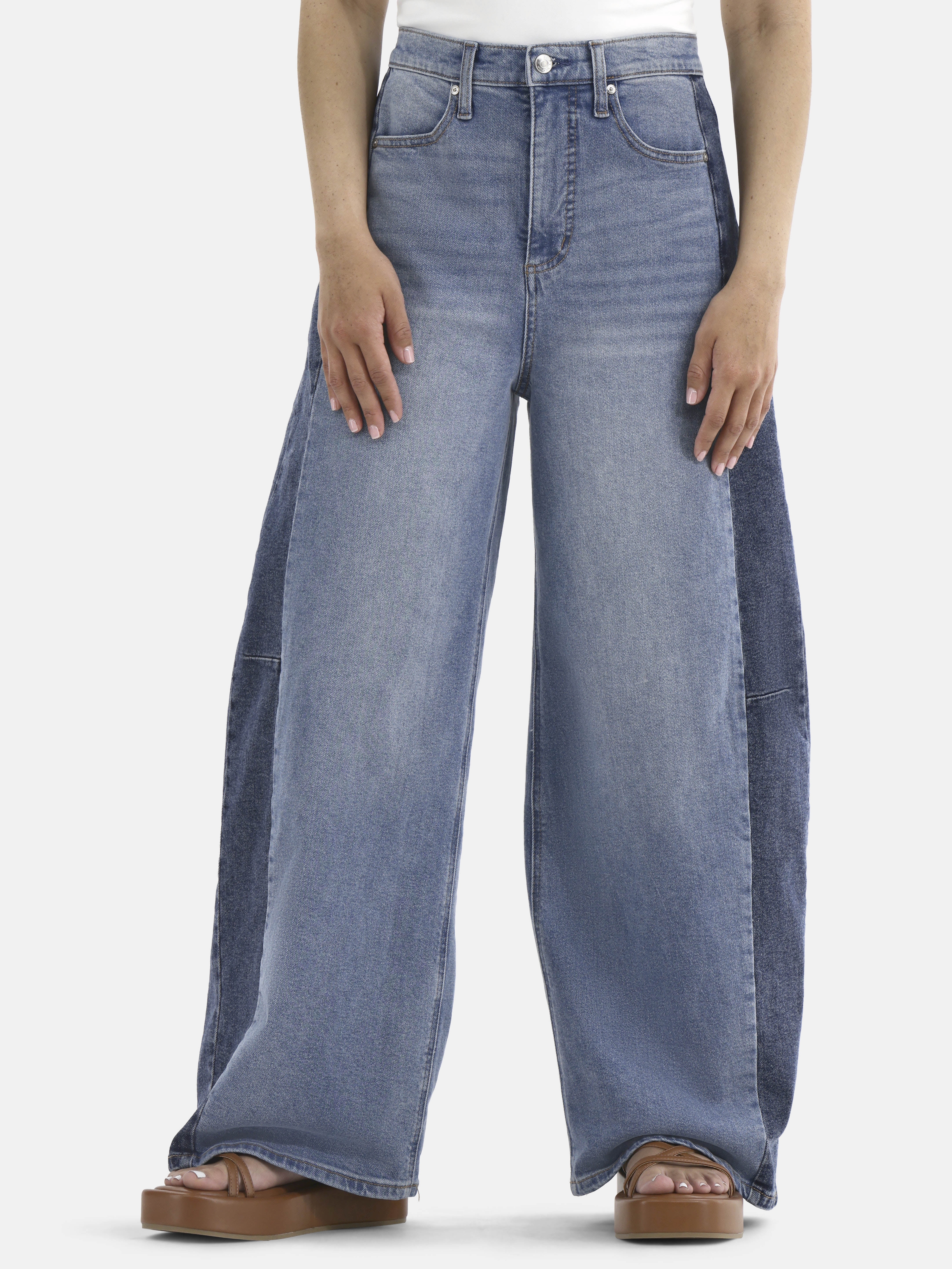 Scoop Women's High-Rise Flare Jeans - 33.5 Inseam - Walmart.com Scoop Women's High-Rise Flare Jeans - 33.5 Inseam - Walmart.com