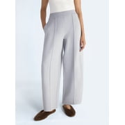 Scoop Women's and Women s Plus Sweater Knit Barrel Pants, Sizes XS-4X