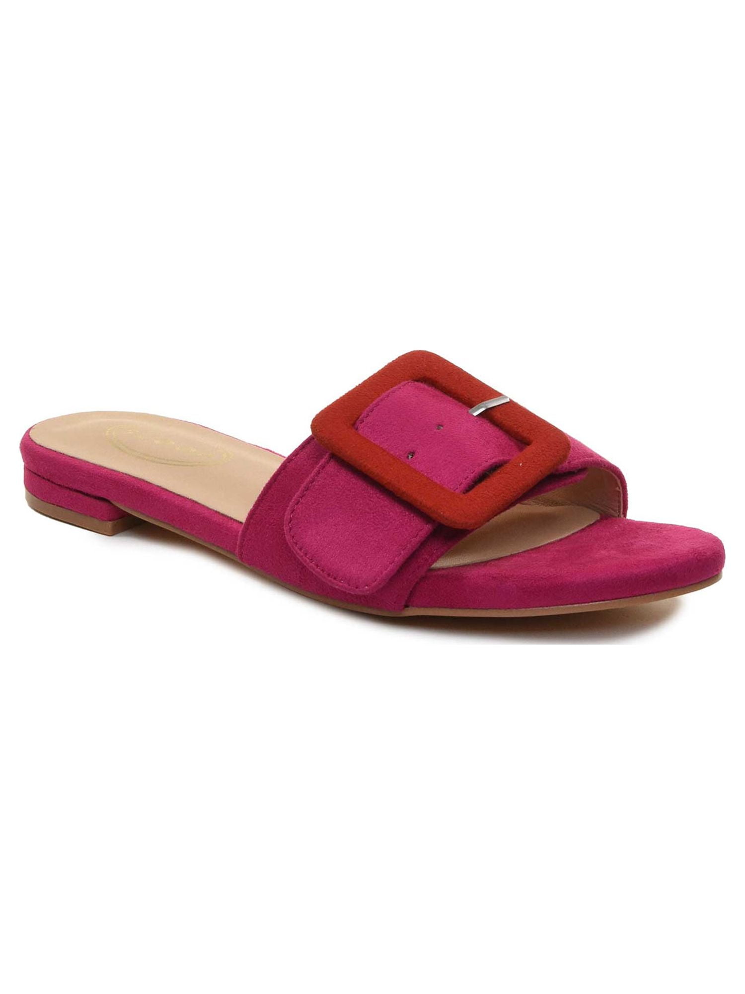 ★JILLSTUART★ Annie Buckle Strap Sandals 3color JLSO5E500BK Scoop-Women-s-Buckle-Slide-