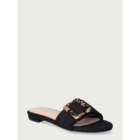 Scoop Women's Buckle Slide Sandals