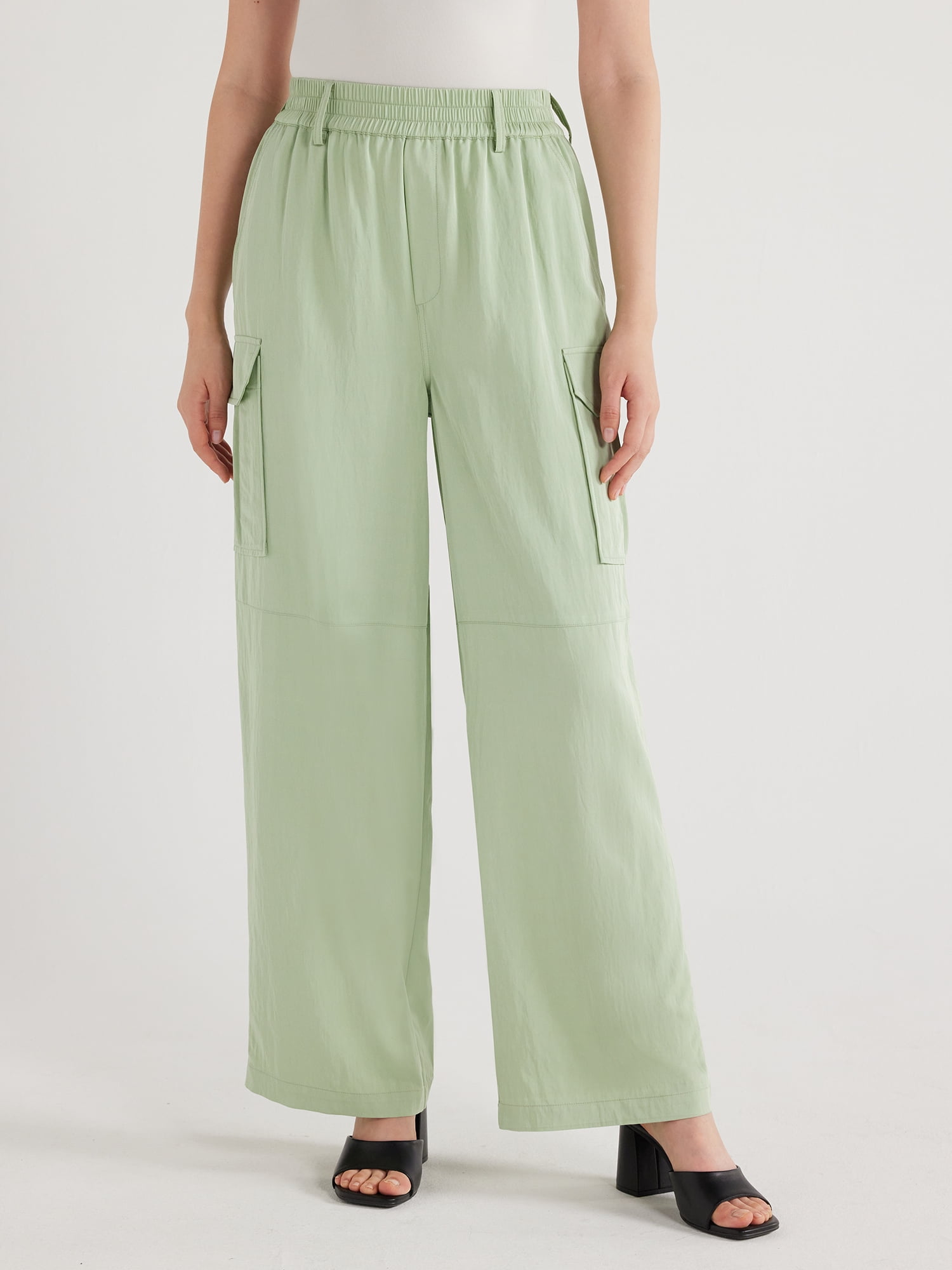Scoop Women's Cargo Pants, Sizes XS-XXL 
