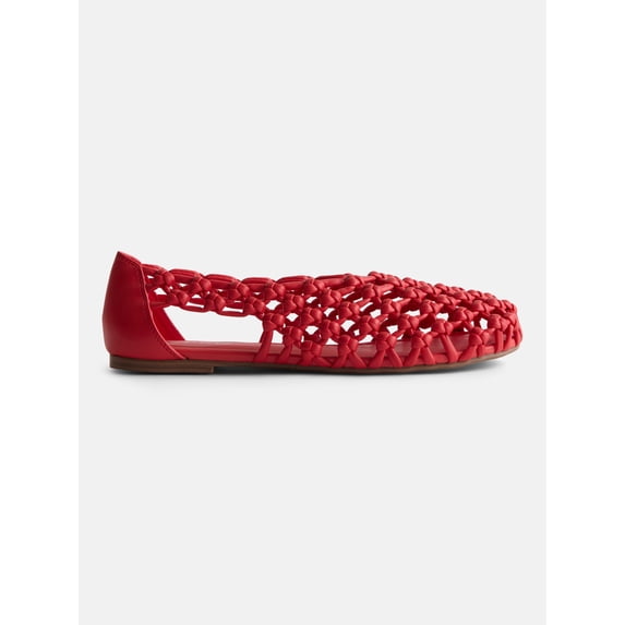 Scoop Women's Crochet Knot Ballet Flats