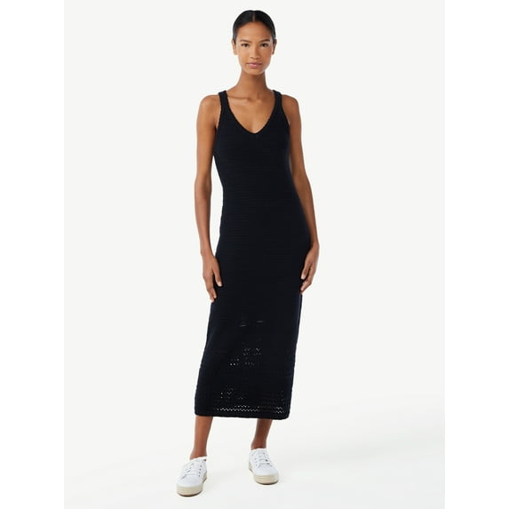 Scoop Women's Crochet Shift Dress