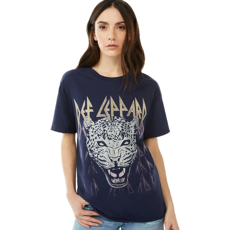 Scoop Women s Def Leppard Band Graphic T Shirt