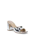 thumbnail image 1 of Scoop Women's Faux Leather Block Heel Mule Sandals, Sizes 6-11, 1 of 6