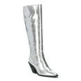 thumbnail image 1 of Scoop Women’s Faux Leather Tall Western Boots, Sizes 6-11, 1 of 5