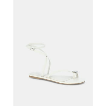 Scoop Women's Flat Strappy Sandals with Adjustable Strap