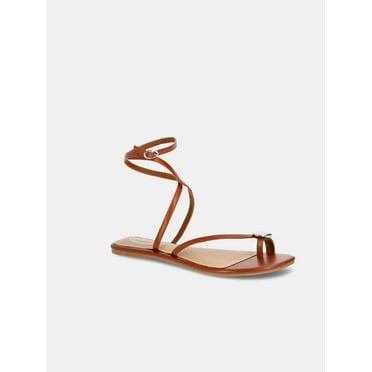 Scoop Women's Flat Strappy Sandals with Adjustable Strap