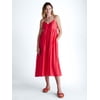Scoop Women's and Women's Plus Flowy Maxi Dress, S