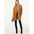 thumbnail image 1 of Scoop Women's Fringe Cardigan Sweater with Belt, 1 of 5